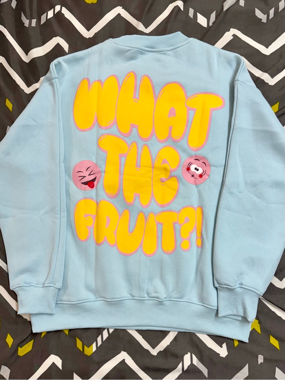 Fruit Riot Blue Crewneck Sweatshirt - Picture 4 of 5
